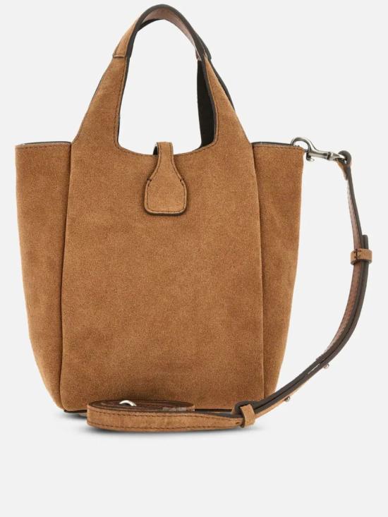 26FW 호간 숄더백 KBW01XA1100 UGM Brown - HOGAN