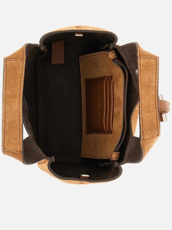 26FW 호간 숄더백 KBW01XA1100 UGM Brown - HOGAN