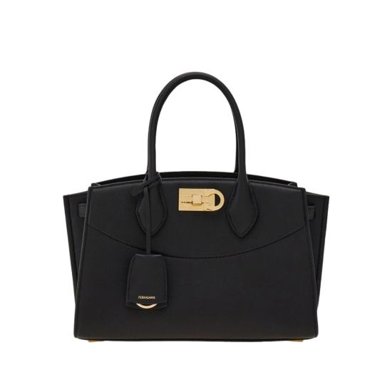 26FW 살바토레 페라가모 토트백 21A112001 Black