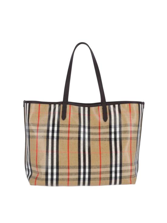 26FW 버버리 하이랜드 미디움 토트백 8112222B9368 Neutrals - BURBERRY