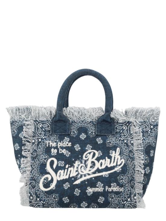  세인트바쓰 토트백 COL0001 09488LDENIM Grey - MC2 SAINT BARTH