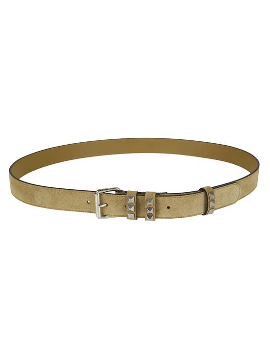 26SS 발렌티노 가라바니 가죽 벨트 YT0SV3 TVQ Brown