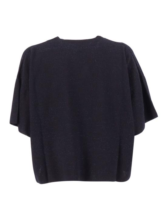 26SS 파비아나 필리피 반팔 티셔츠 MAD276F485M220 Blue - FABIANA FILIPPI