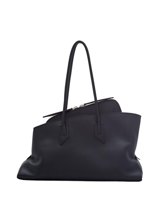  디 아티코 라 파세지아타 미디엄 탑 핸들 백 250WAH00054LBT019AA100 Black - THE ATTICO