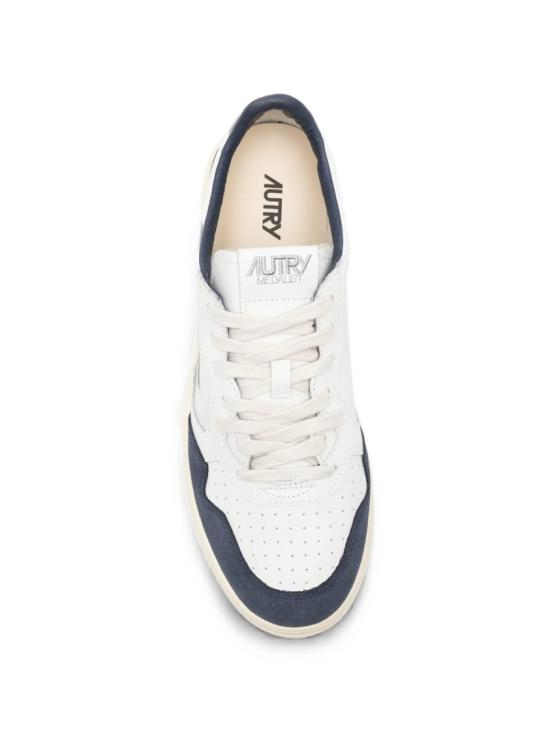 26FW 오트리 메달리스트 로우 스니커즈 AULM FT22 White - AUTRY