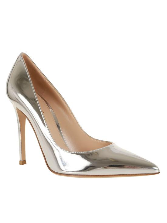 26SS 지안비토로시 힐/펌프스 G2847015 RICMET Silver - GIANVITO ROSSI