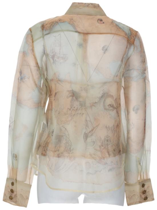  짐머만 블라우스 7345TC261 OCAT Neutrals - ZIMMERMANN