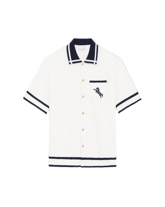 25FW 드롤드무슈 반팔 셔츠 2000001800720 White
