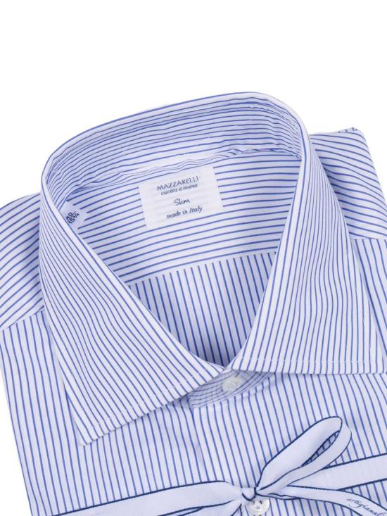 26SS 마짜렐리 긴팔 셔츠 45 77 Blue - MAZZARELLI