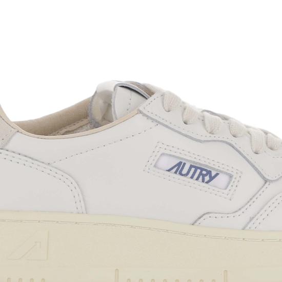 26FW 오트리 메달리스트 로우 레더 스니커즈 AULWBJ04LEASUELOGOWHTSNOWHT Grey - AUTRY