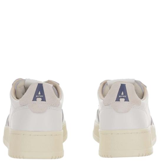 26FW 오트리 메달리스트 로우 레더 스니커즈 AULWBJ04LEASUELOGOWHTSNOWHT Grey - AUTRY