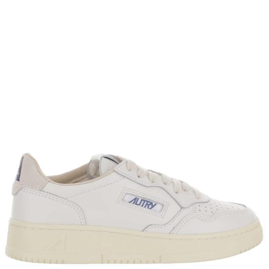 26FW 오트리 메달리스트 로우 레더 스니커즈 AULWBJ04LEASUELOGOWHTSNOWHT Grey