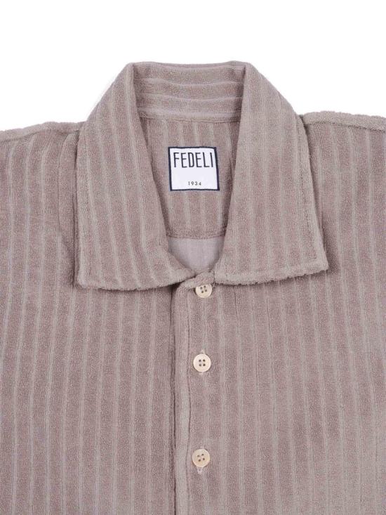 26SS 페델리 폴로 티셔츠 TUD00306 Grey - FEDELI