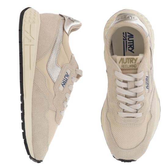 26FW 오트리 릴윈드 스니커즈 WWLWYD01SUENYLLAMECRUPLAT Neutrals - AUTRY