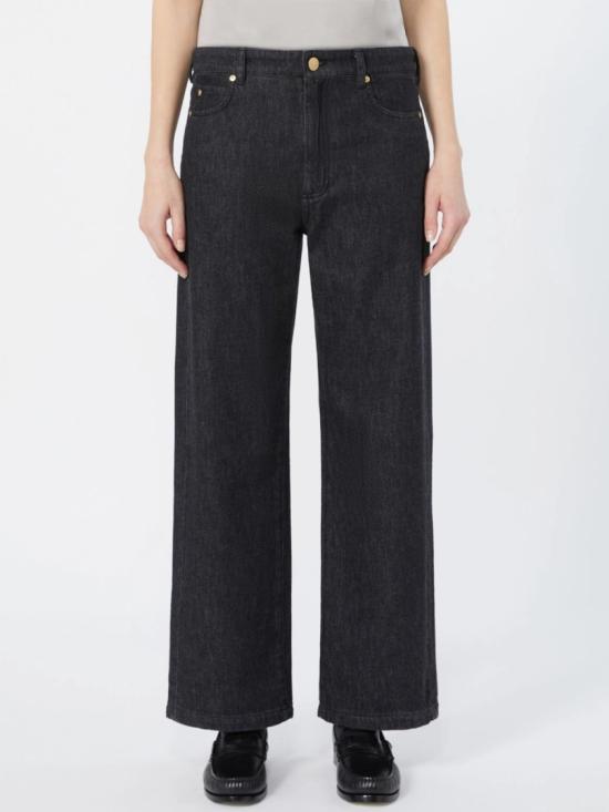 26FW 막스마라 데님 팬츠 2629186061600 Black - MAX MARA