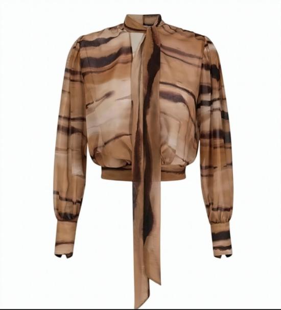 26SS 엘리자베타프랜치 블라우스 CA16062E2 470 Brown
