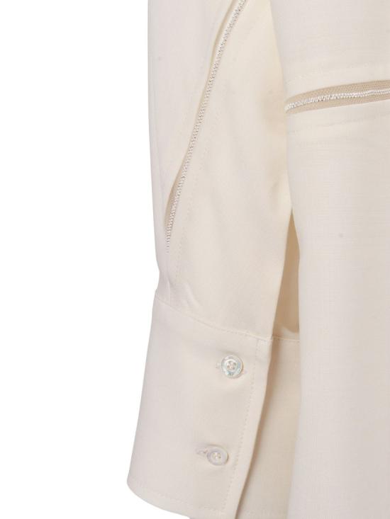 26SS 파비아나 필리피 블라우스 CAD266F309L771 Neutrals - FABIANA FILIPPI