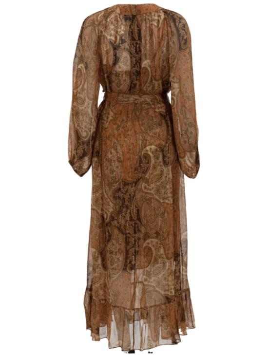  짐머만 롱 원피스 7741DS263 BSPA Brown - ZIMMERMANN