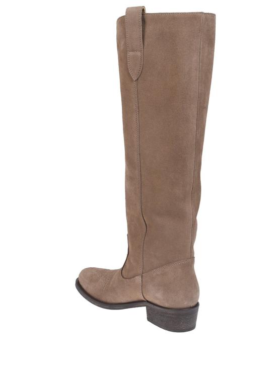 26SS 비아로마 부츠 3514VELOUR CHAMPAGNE Brown - VIA ROMA