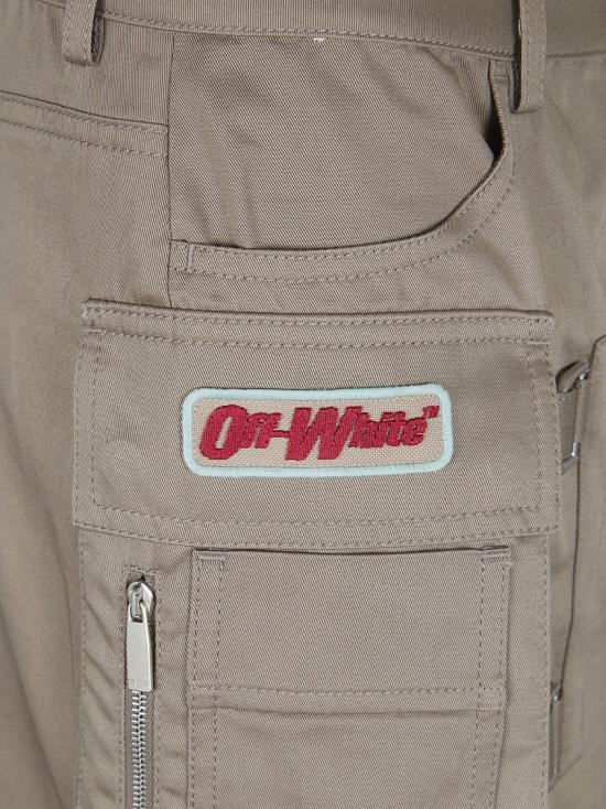 26SS 오프화이트 숏 스커트 OWCU01MS26FA B001 Neutrals - OFF WHITE