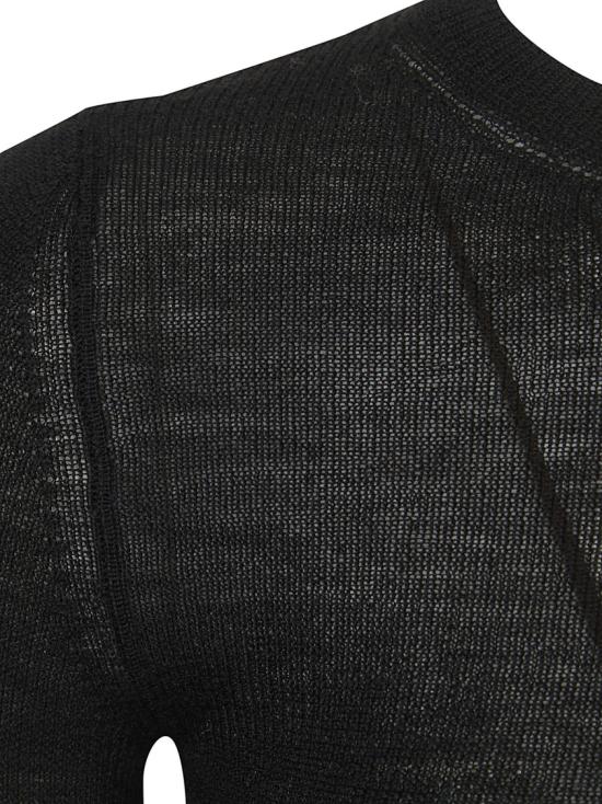 26SS 하이쿠레 긴팔 티셔츠 HEW07099MC074PX Black - HAIKURE