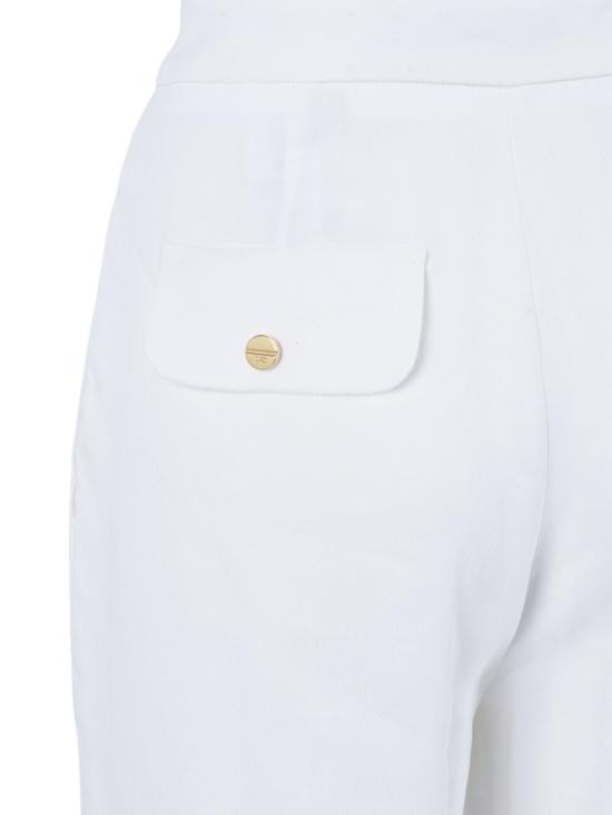 26SS 엘리자베타프랜치 스트레이트 팬츠 PA17962E2 White - ELISABETTA FRANCHI