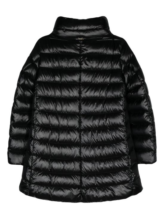  에르노 아멜리아 A 쉐입 패딩 PI0505DIC 12017Z Black - HERNO