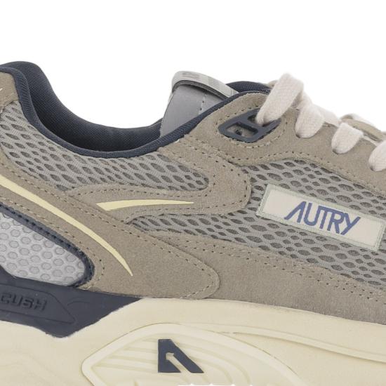 26FW 오트리 하이퍼웨이 스니커즈 HYLMCI09SUEMESHACTSILSAGSPABL Grey - AUTRY