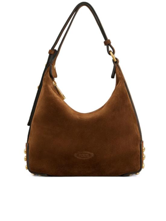 26FW 토즈 미니 메탈 도트 핸드백 XBWGMTE0100 OCO Brown