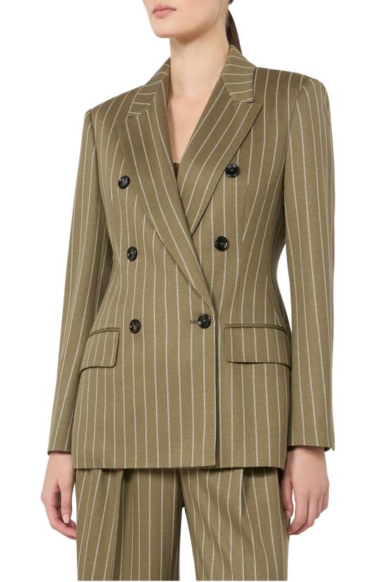 26FW 막스마라 수트 자켓 2621916051600 001 Verde kaki - MAX MARA