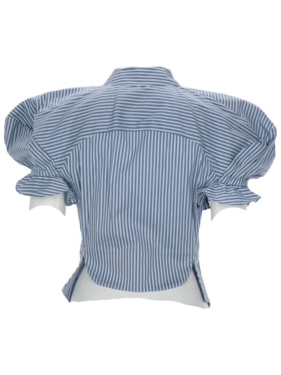  비비안웨스트우드 블라우스 15050015 W01FLK202 Blue - VIVIENNE WESTWOOD