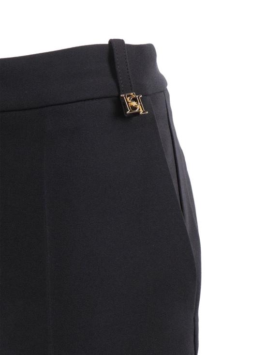 26SS 엘리자베타프랜치 스트레이트 팬츠 PA16661E2 Black - ELISABETTA FRANCHI