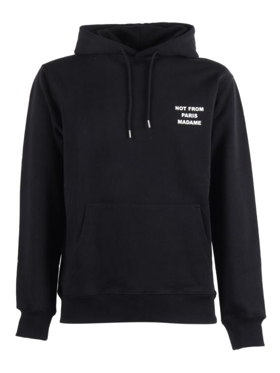 26FW 드롤드무슈 후드 티셔츠 PERMHO162CO127 Black