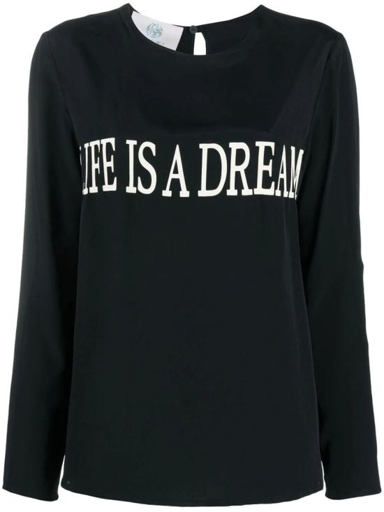  알베르타 페레티 긴팔 티셔츠 U J0228 6660 Black