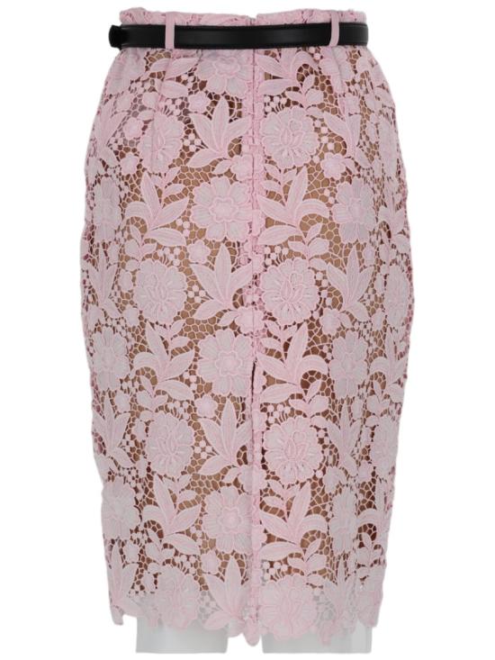 26SS 셀프 포트레이트 미디 스커트 SS26 182MSK P PINK - SELF PORTRAIT