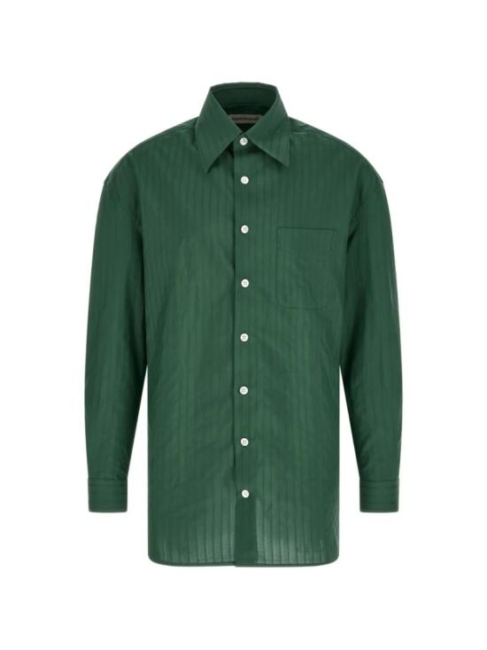 26SS 나마체코 긴팔 셔츠 401PN14933903DEEPFOREST Green