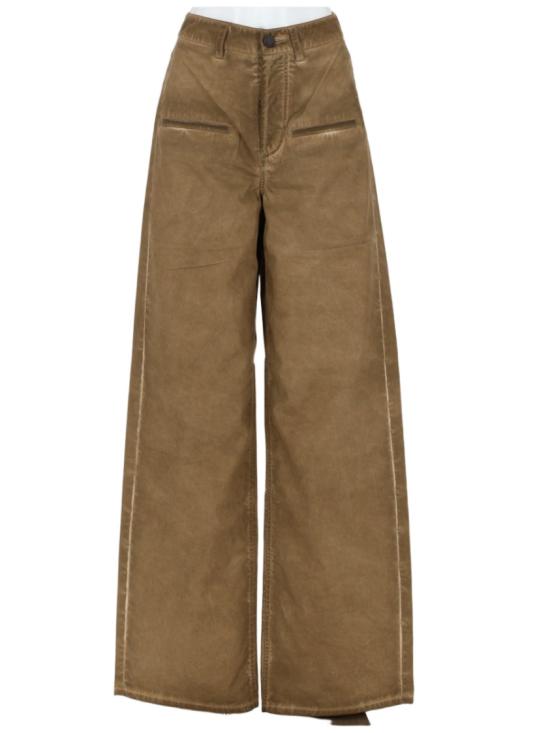 26SS 우마 왕 스트레이트 팬츠 UW3038 UW200 Brown