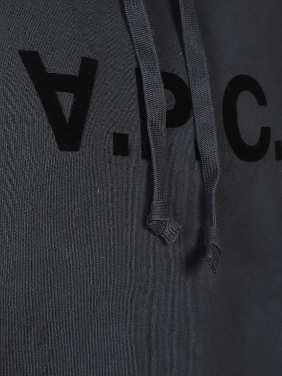 26SS 아페쎄 스탠다드 그랜드 VPC 후드 티셔츠 COHMCM27908TZE Black - A.P.C.