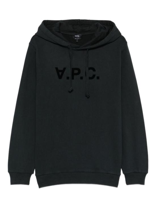 26SS 아페쎄 스탠다드 그랜드 VPC 후드 티셔츠 COHMCM27908TZE Black - A.P.C.
