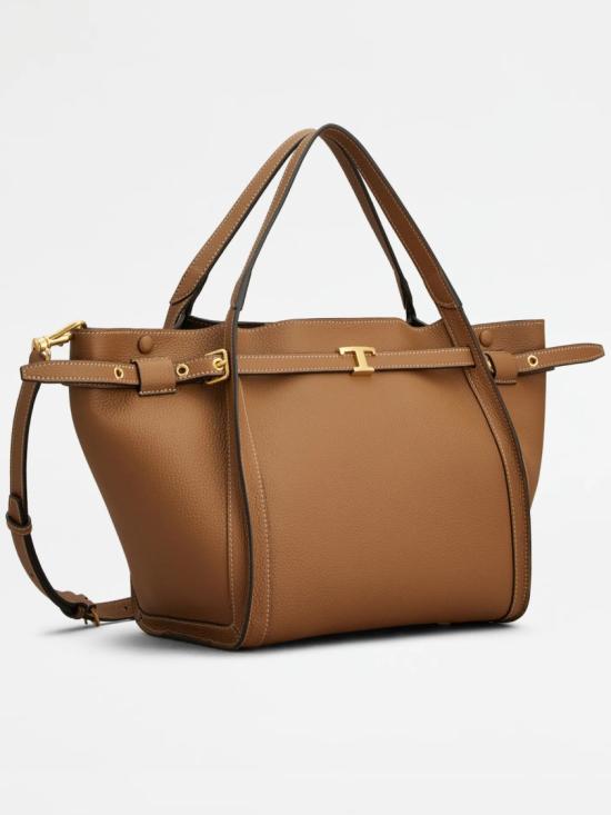 26FW 토즈 토트백 XBWTIMA0200 WKA Brown - TODS