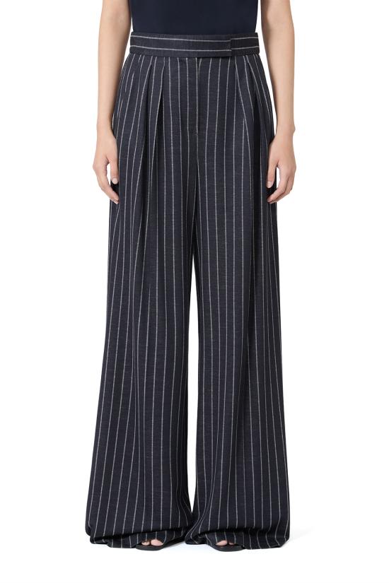 26FW 막스마라 팔라초 팬츠 2621786071600 002 Blu marino - MAX MARA