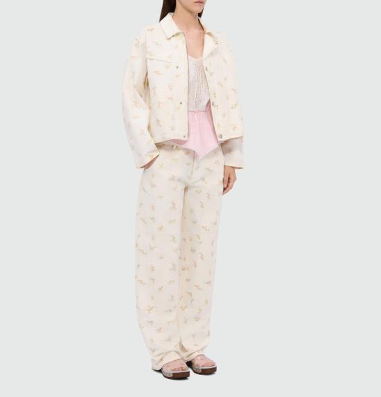 26SS 엠에스지엠 스트레이트 팬츠 4041MDP232L26727704 Neutrals - MSGM