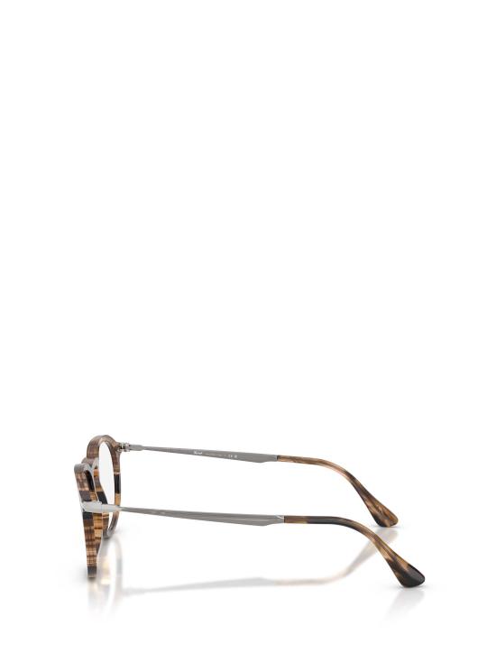 26FW 페르솔 안경 PO3387V 1236 STRIPED BLACK GREISH BROWN - PERSOL