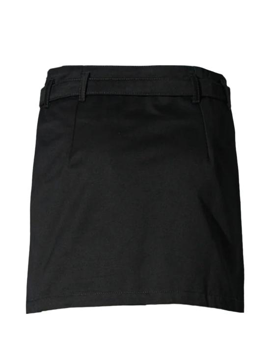 25FW 마린세르 미디 스커트 WSK115A CWOV0070BK99 BLACK - MARINE SERRE