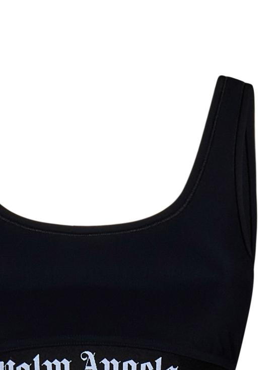 25FW 팜앤젤스 브라  PWVO010C99FAB001 1001 Black white - PALM ANGELS