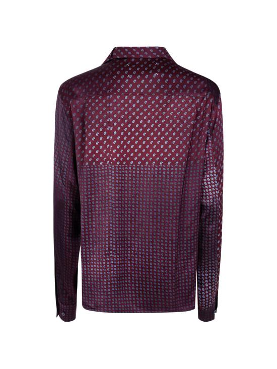 26FW 마르지엘라 긴팔 셔츠 S50DT0083M36040 229S Bordeaux - MAISON MARGIELA