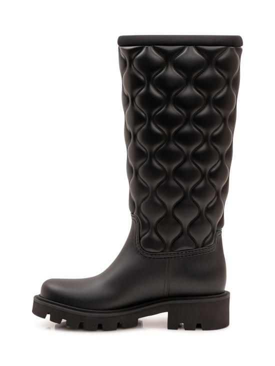 26FW 몽클레어 킥스트림 퀼팅 하이 레인 부츠 L209B4G00100M9908 999 NERO - MONCLER