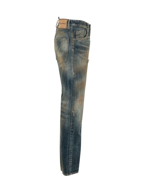 26FW 디스퀘어드2 데님 팬츠 S74LB1997D30011 470 NAVY BLUE - DSQUARED2