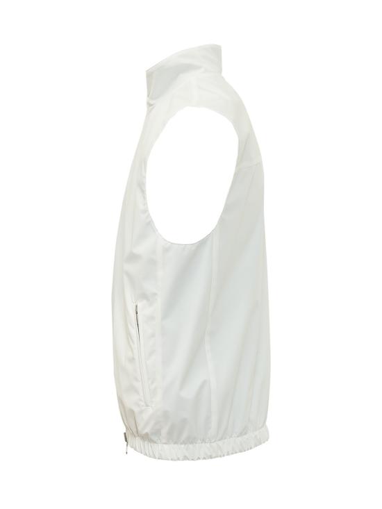 26FW 브루넬로 쿠치넬리 민소매 다운 재킷 MM49A7460F CCT82 OFF WHITE - BRUNELLO CUCINELLI