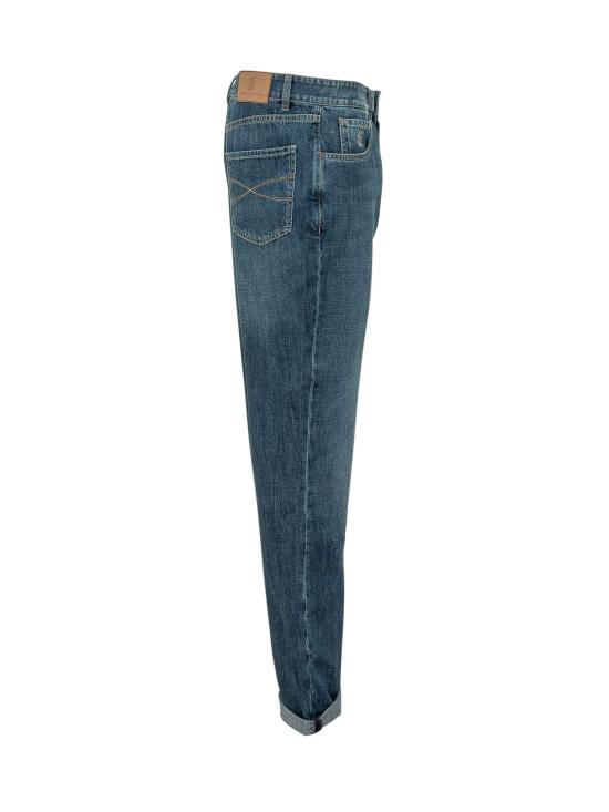 26FW 브루넬로 쿠치넬리 데님 팬츠 M0Z37X1290 C1468 DENIM SCURO OLD - BRUNELLO CUCINELLI